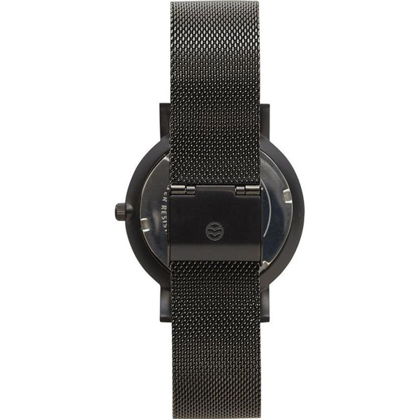 Shore Projects Morecambe Watch with Mesh Strap | Black W014S018B