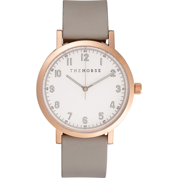 The Horse Original 2.0 Rose Gold Watch | Grey