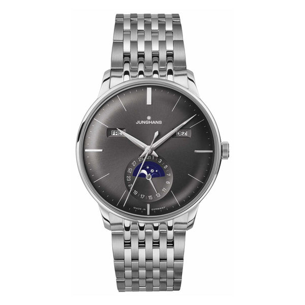 Junghans Meister Kalender Automatic Watch | Stainless Steel Bracelet 027/4505.45
