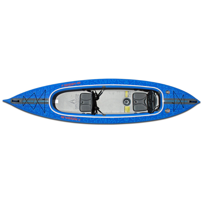 Advanced Elements AirVolution 2 Person Drop-Stitch Inflatable Kayak | Blue