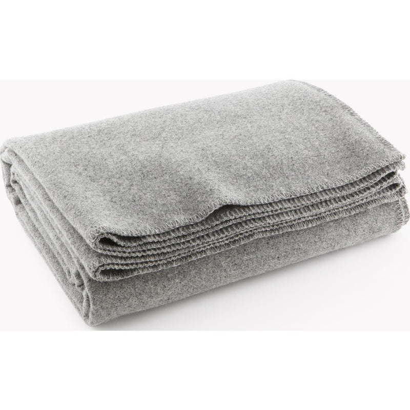 Faribault Pure & Simple Wool Blanket | LT Heather Gray 9172 Twin/9158 Queen/9141 King