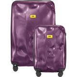 Crash Baggage Set of 3 Bright Trolley Suitcases | Purple Electric CB110-23