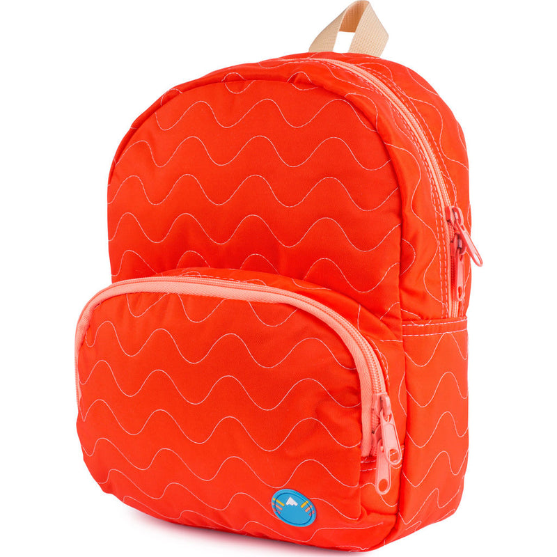 Mokuyobi Quilted Purse Backpack | Red / Orange