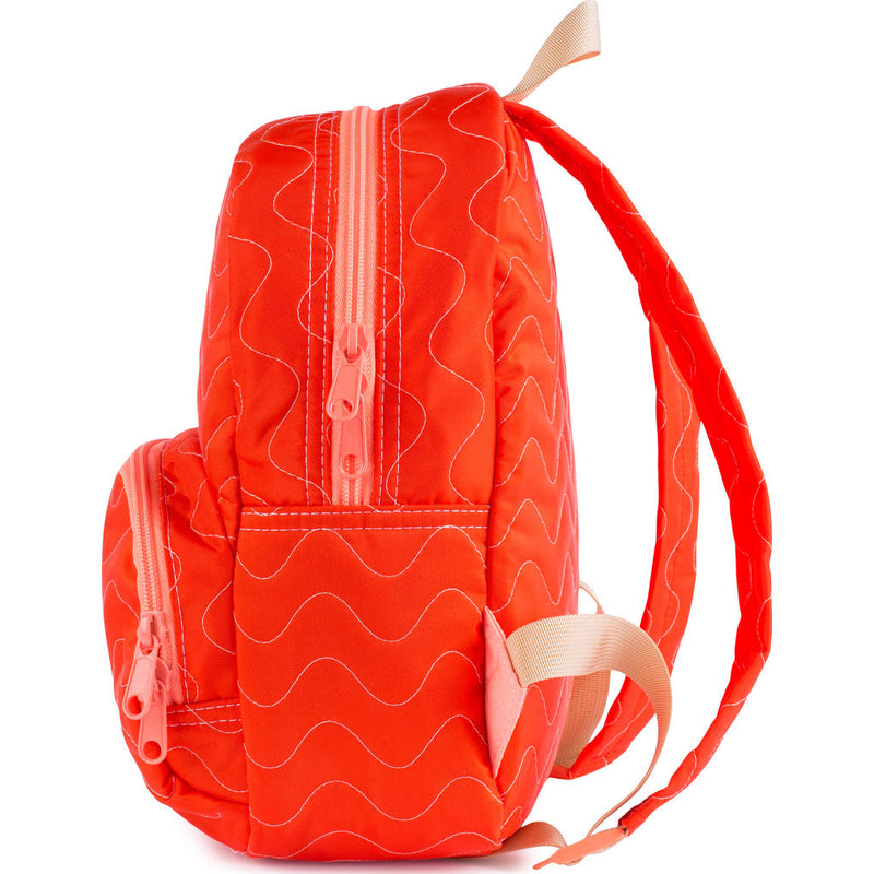 Mokuyobi Quilted Purse Backpack | Red / Orange