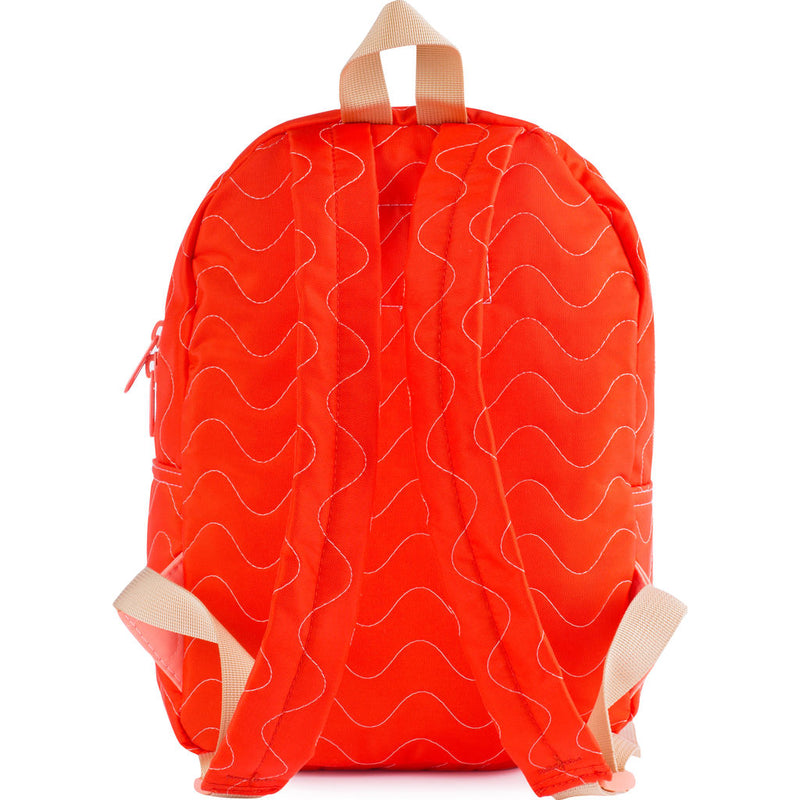 Mokuyobi Quilted Purse Backpack | Red / Orange