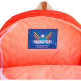 Mokuyobi Quilted Purse Backpack | Red / Orange