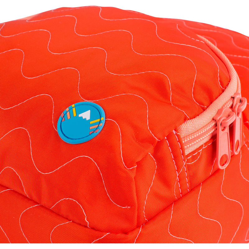 Mokuyobi Quilted Purse Backpack | Red / Orange