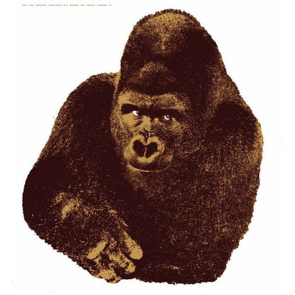 Danese Milano by Enzo Mari: Quindici, il gorilla | The Gorilla Poster 1976