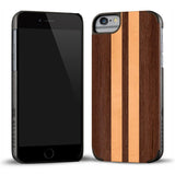 Recover Classic Wood iPhone 6 Plus Case | Wenge & Maple Stripe