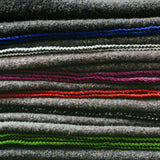 Faribault Eco-Woven Wool Throw | Navy 19027 50x72