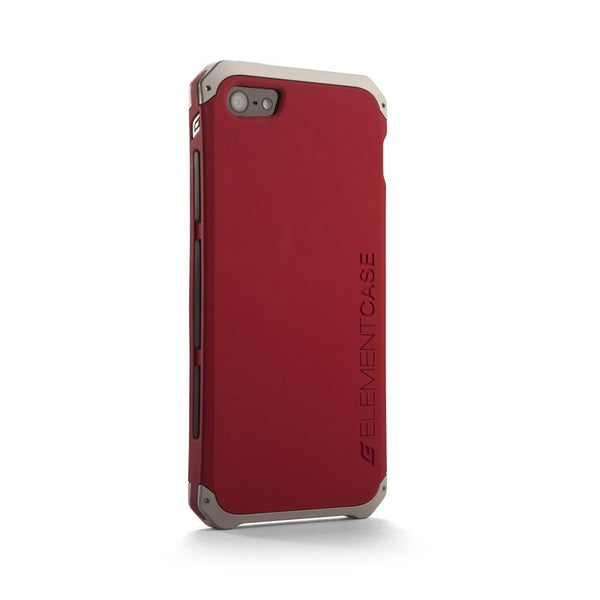 ElementCase Solace iPhone 5/5s Case Red/Silver