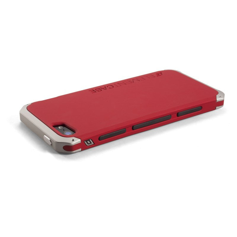 ElementCase Solace iPhone 5/5s Case Red/Silver