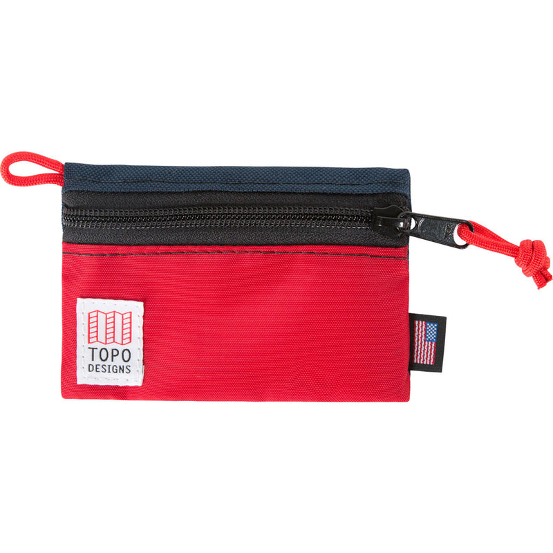 Topo Designs Micro Accessory Bag | Navy/Red