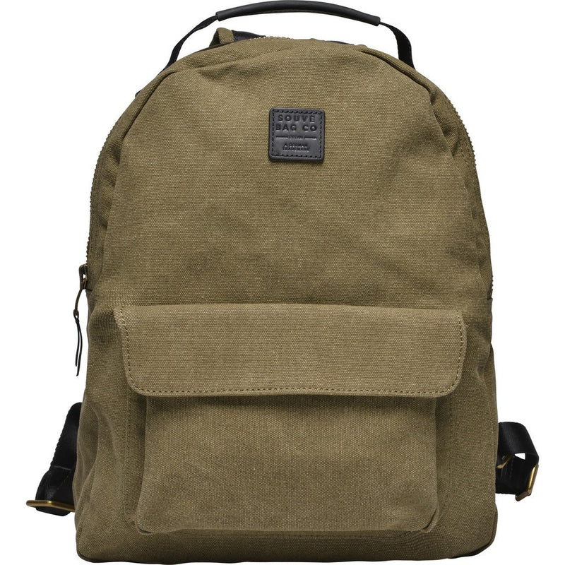 Souve Bag Co Canvas Medium Backpack | Olive [AR00043]