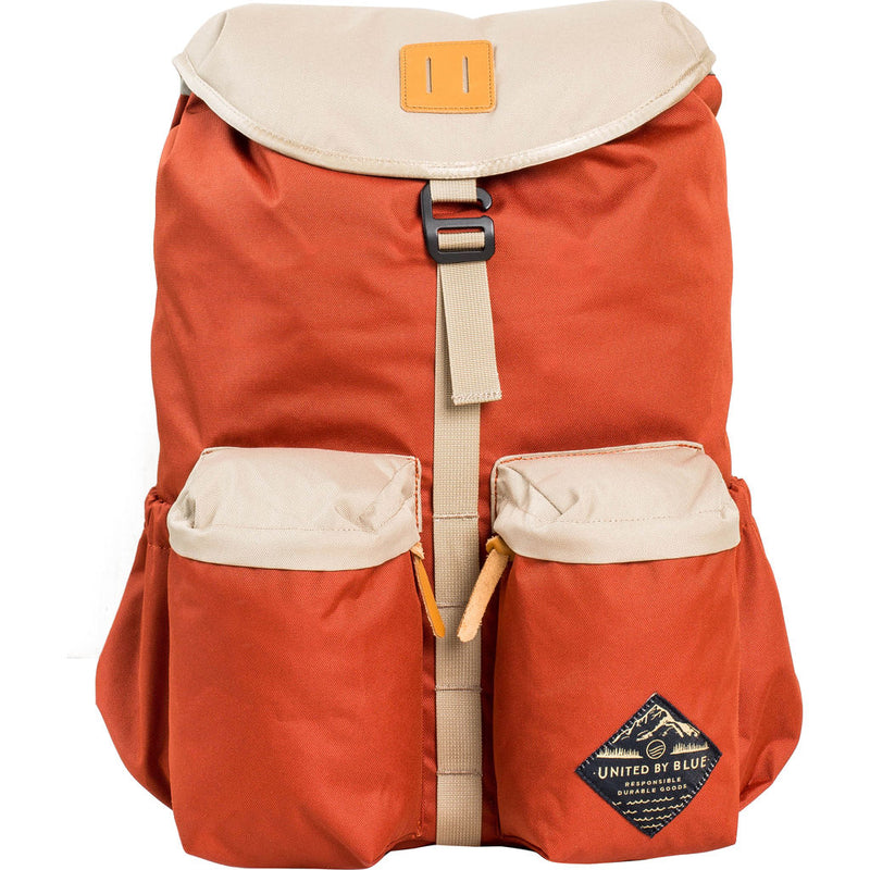 United By Blue 30L Base Backpack | Rust/Tan- 504-0021-6439