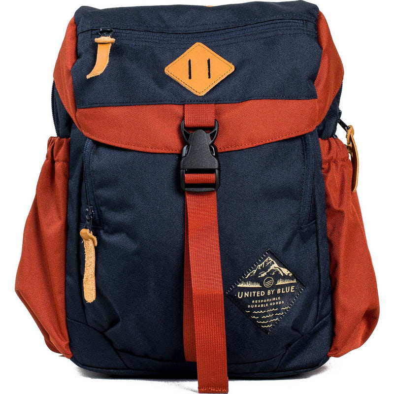 United By Blue Bluff Utility Backpack | Navy Rust- 504-0025-3639