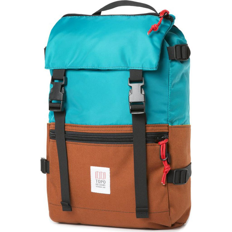 Topo Designs Rover Pack Backpack | Clay/Turquoise