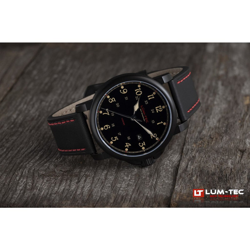 Lum-Tec RR4 Automatic Watch | Leather Strap
