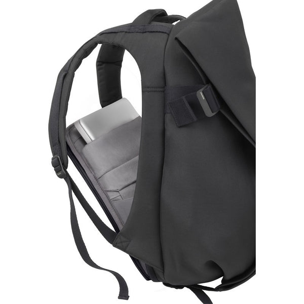 Cote et Ciel Isar Large Eco Yarn Laptop Backpack | Black 27700