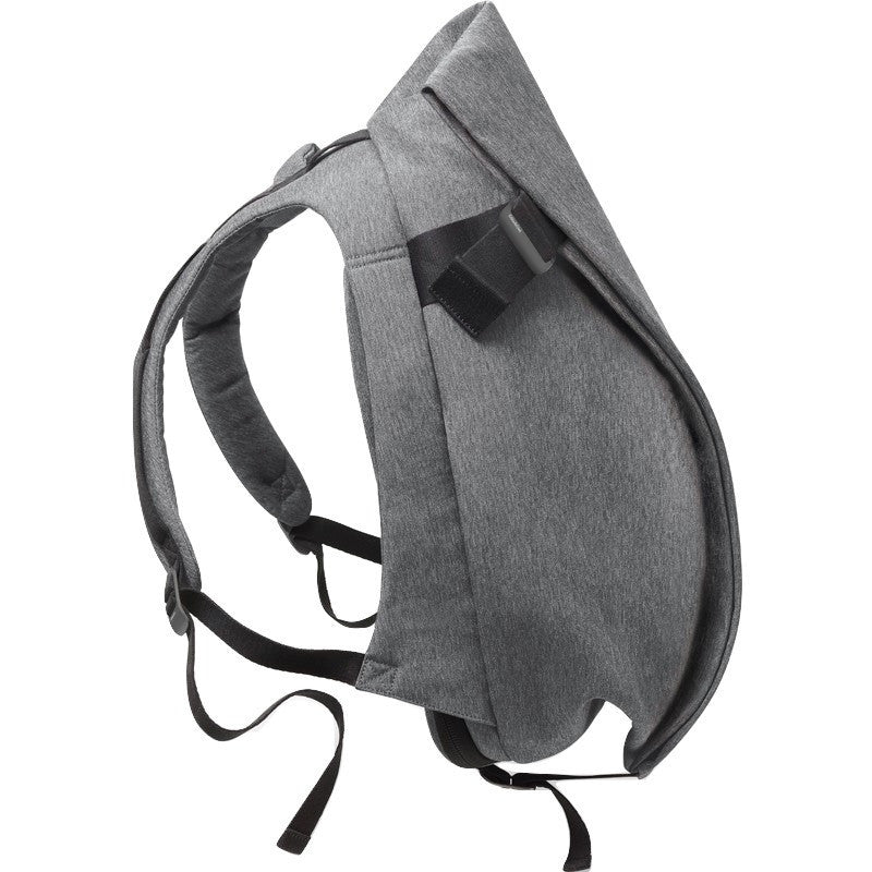 Cote et Ciel Isar Medium Eco Yarn Backpack | Black Melange