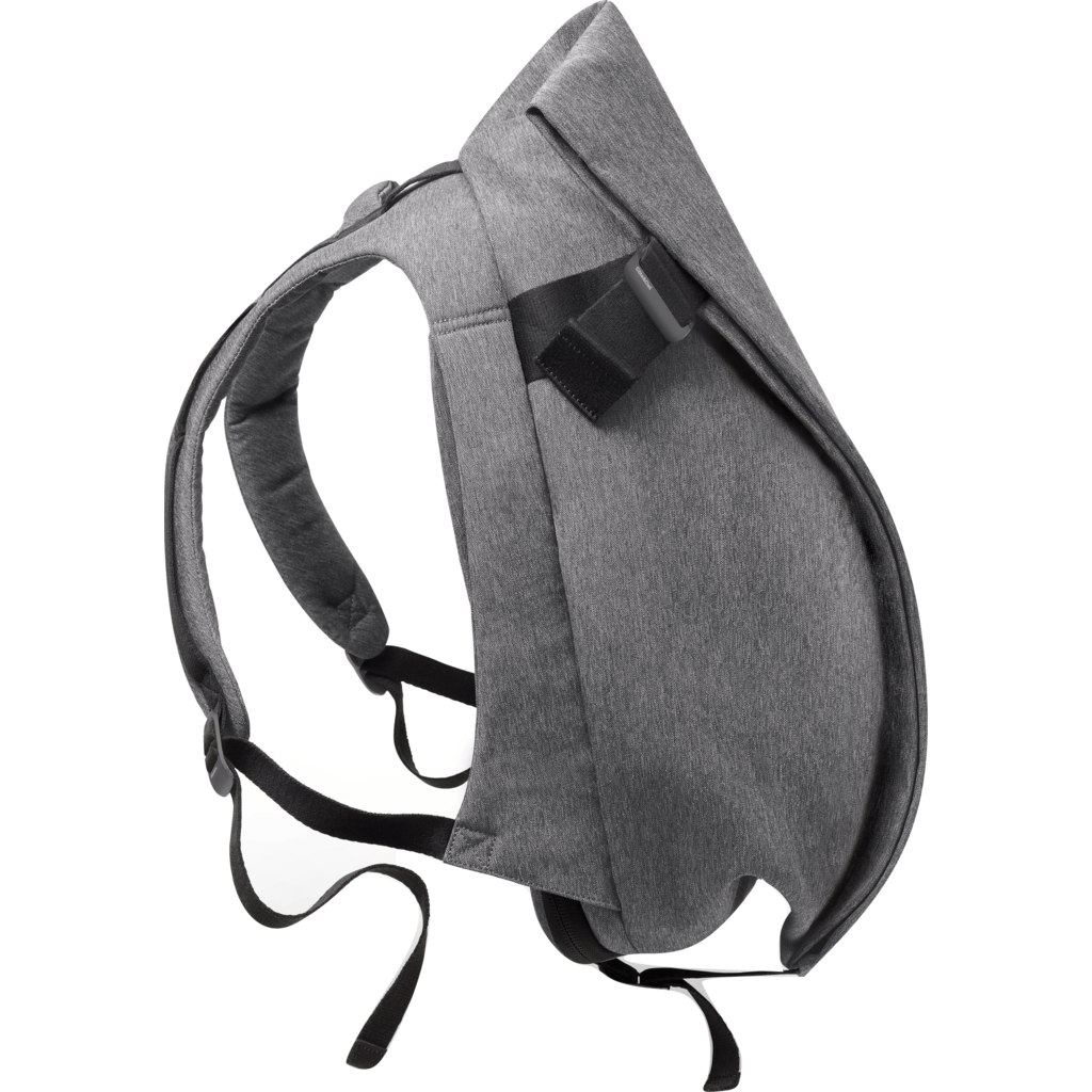 Cote et Ciel Isar Large Eco Yarn Backpack Black Melange – Sportique