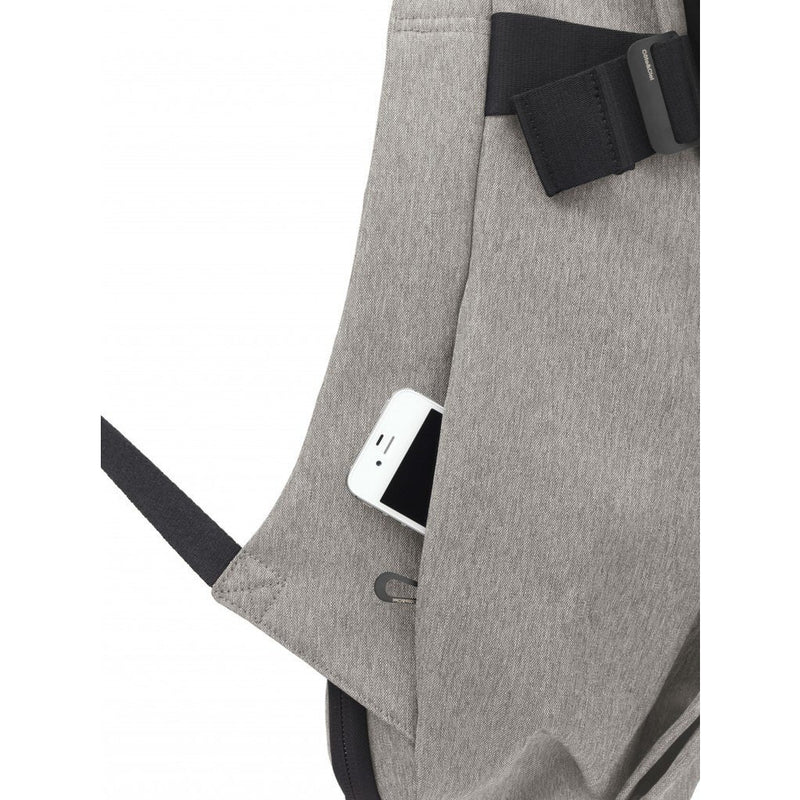 Cote et Ciel Isar Large Eco Yarn Backpack | Grey Melange 27702