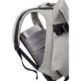 Cote et Ciel Isar Medium Eco Yarn Laptop Backpack | Grey Melange 27712