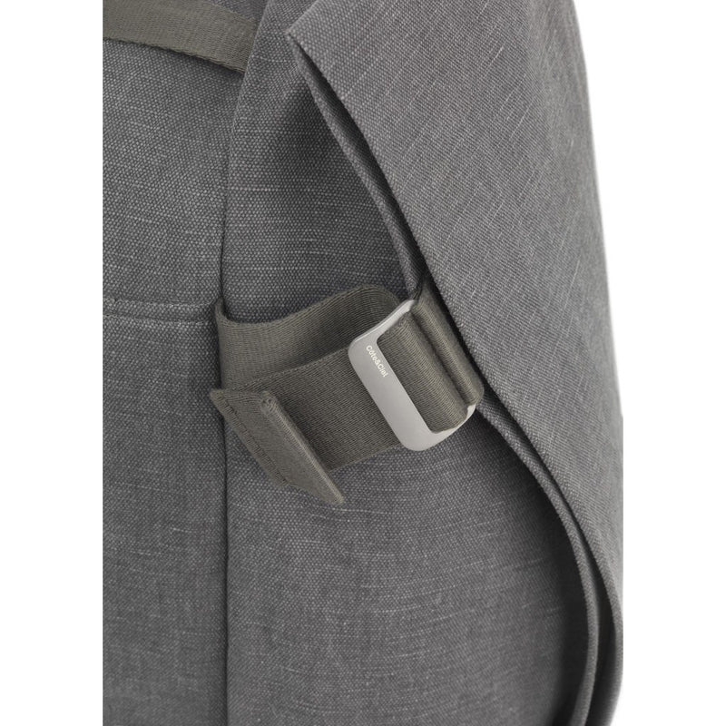 Cote et Ciel Isar Large Raw Canvas Backpack | Icelandic Ash