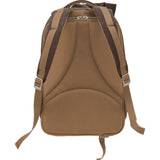 Cote et Ciel Isar Large Raw Canvas Backpack | Roasted Chestnut 28073