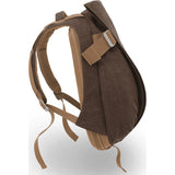 Cote et Ciel Isar Medium Raw Canvas Backpack | Roasted Chestnut