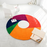 Metrocs Max Bill Wool Rug | Color Wheel