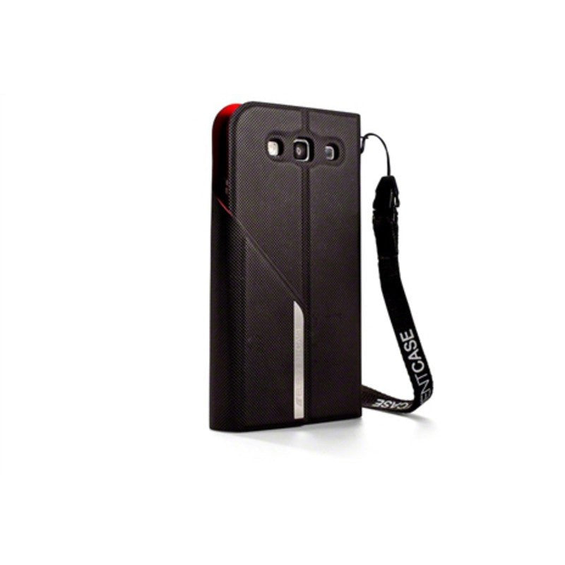 ElementCase Soft-Tec Wallet Samsung Galaxy S3 Case Black/Red