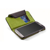 ElementCase Soft-Tec Leather Samsung Galaxy S4 Wallet Black/Green