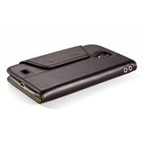ElementCase Soft-Tec Leather Samsung Galaxy S4 Wallet Black/Green
