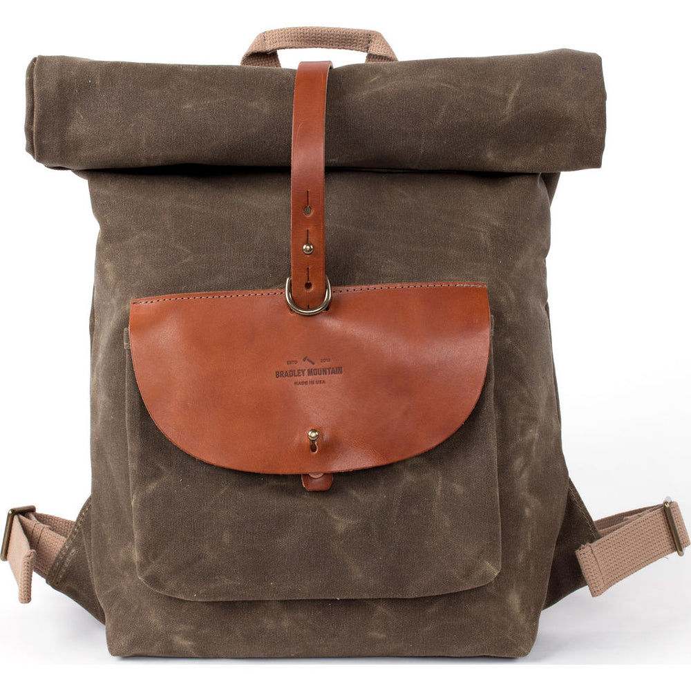 bradley backpack leather Bradley Mountain Day Pack Backpack Field Tan BMDAYFT01 – Sportique