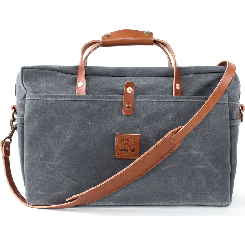 Bradley Mountain Courier Briefcase | Charcoal