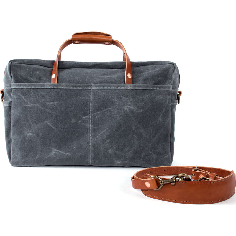 Bradley Mountain Courier Briefcase | Charcoal