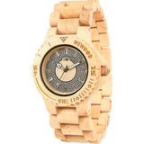 WeWood Sargas Maple Wood Watch | Beige