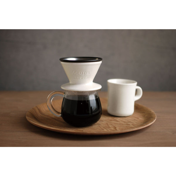 Kinto SCS 2 Cups Brewer | White