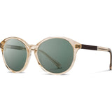 Shwood Bailey Acetate Sunglasses | Champagne & Ebony / G15 Polarized