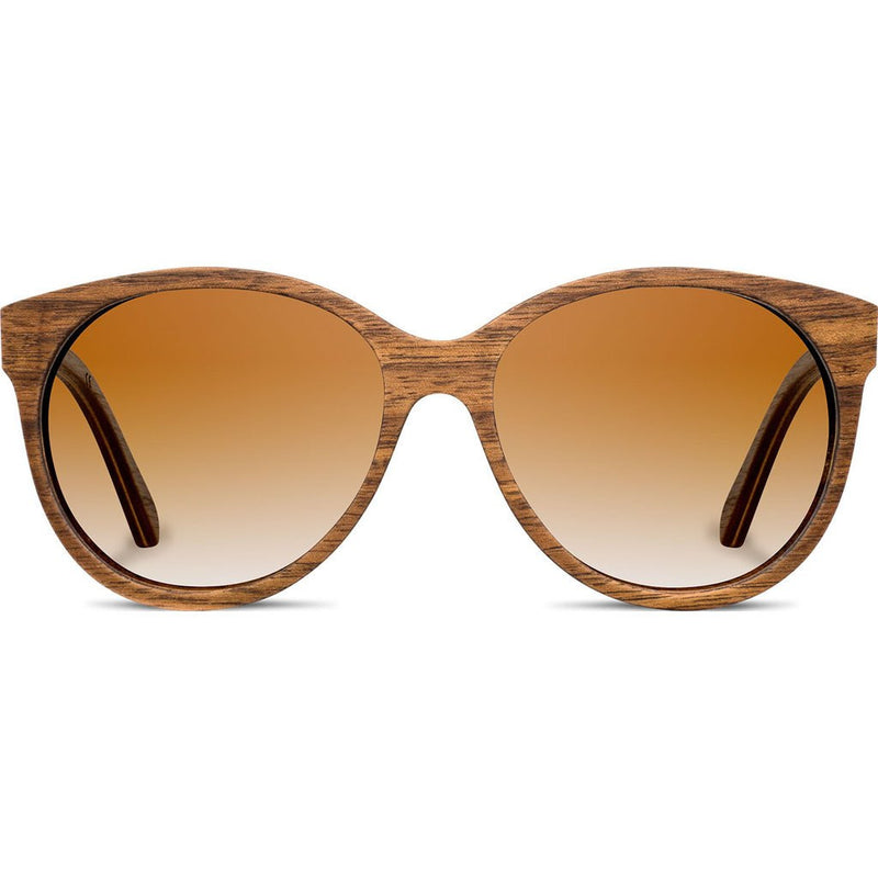 Shwood Madison Original Sunglasses | Walnut / Brown Fade Polarized WWOM2WB2P