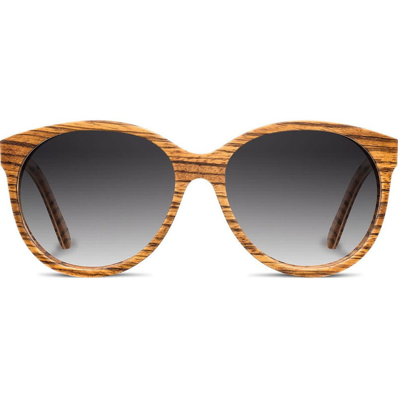 Shwood Madison Original Sunglasses | Zebrawood / Grey Fade Polarized WWOM2ZG2P