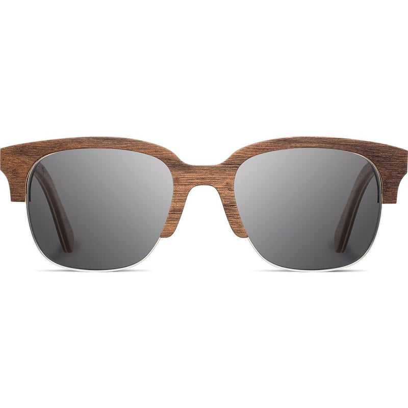 Shwood Newport Original 52mm Sunglasses | Walnut / Grey WONWG