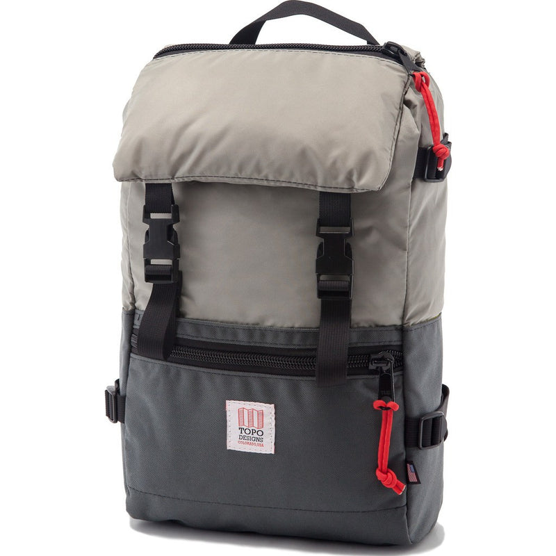Topo Designs Rover Pack Backpack | Silver/Charcoal