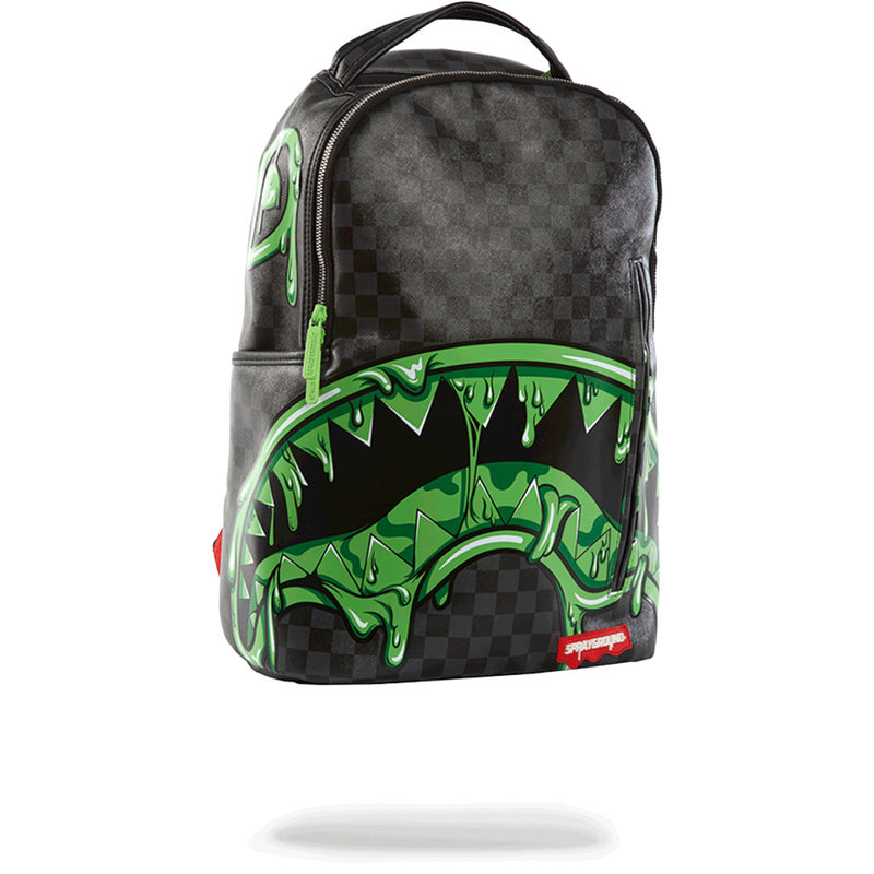 Sprayground Slime Shark Backpack | Grey/Black