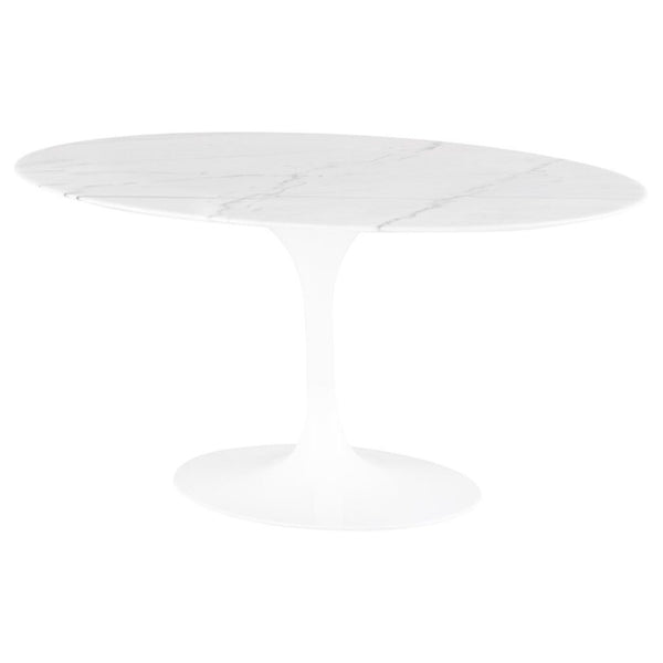 Nuevo Echo Dining Table | White Marble