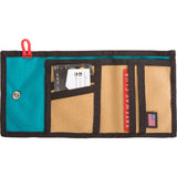 Topo Designs Snap Wallet | Turquoise/Khaki