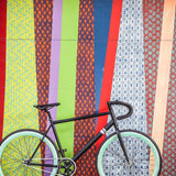 Sole Bicycles Foamside Fixed Single Speed Bike | Matte Black Frame/Seafoam Green Rims Sole 054-59