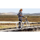 Sole Bicycles Whaler Fixed Single Speed Bike | Navy Blue/White Rims Sole 060-59