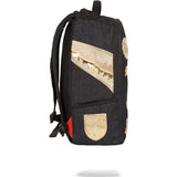 Sprayground Ivy League Backpack | Denim/Gold-910B1136NSZ
